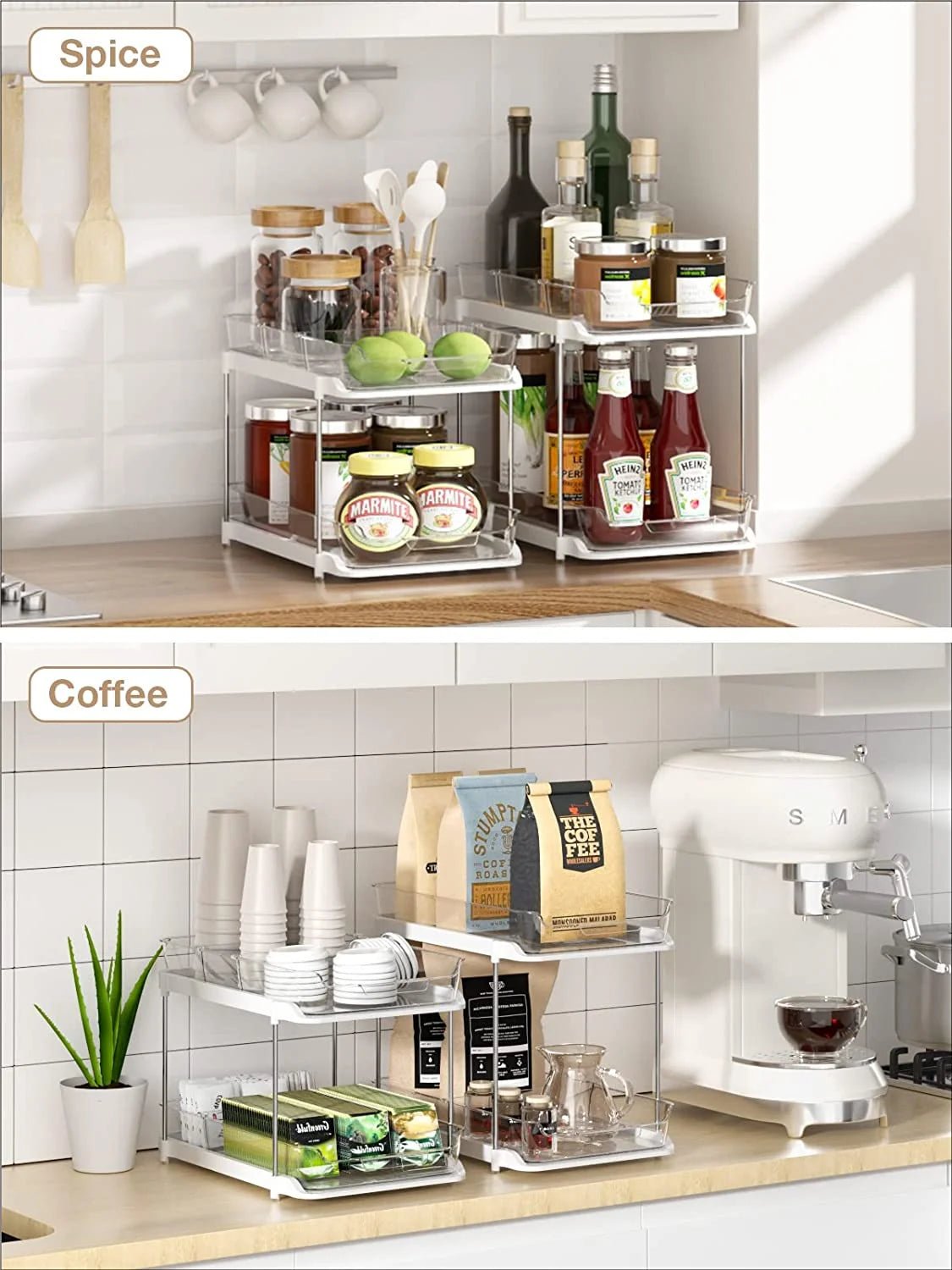 2-Pack Under Sink Organizer - Simply Sorted