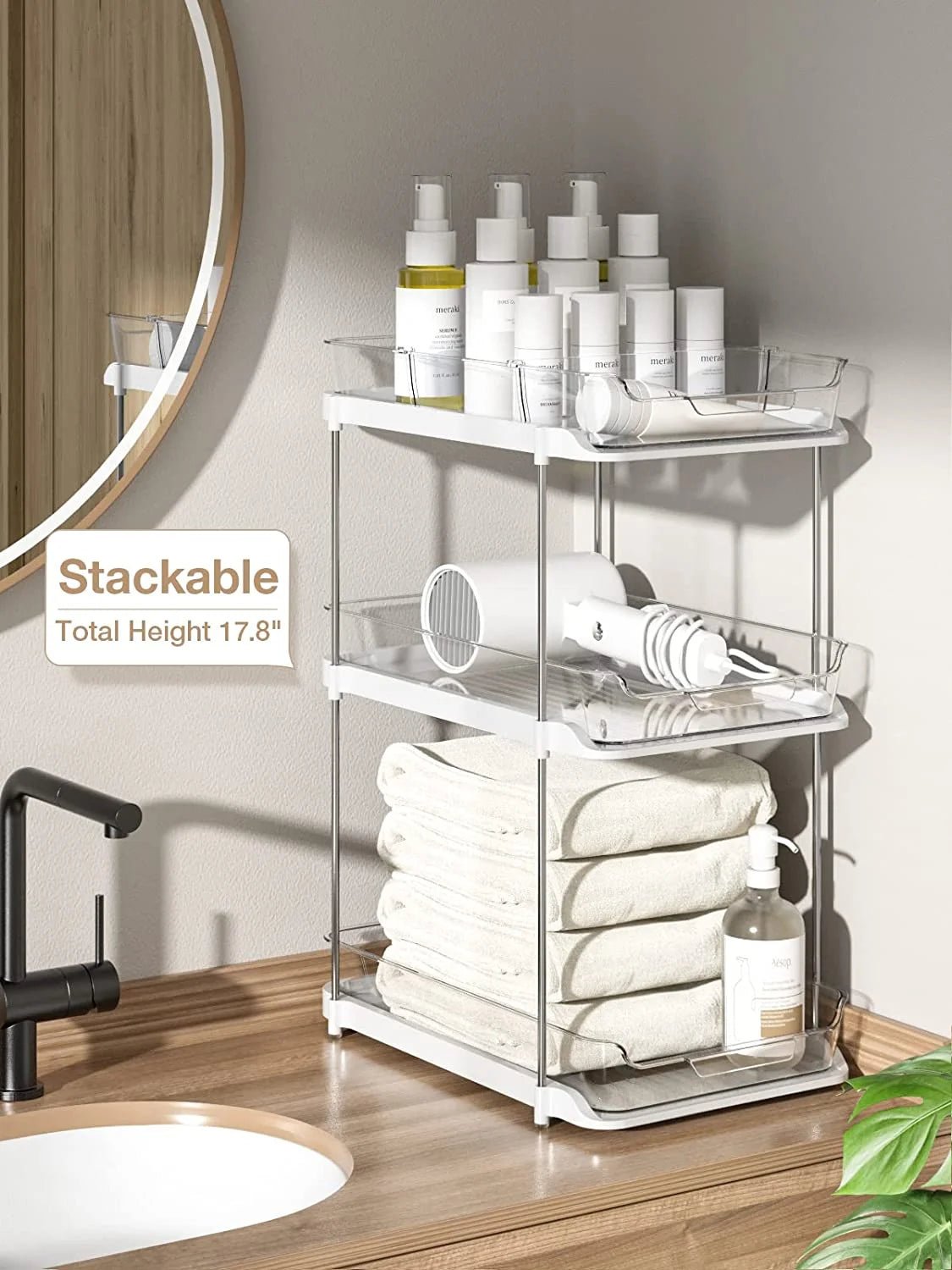 2-Pack Under Sink Organizer - Simply Sorted