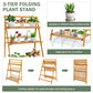 3-Tier Foldable Bamboo Plant Stand - Simply Sorted