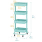 4-Tier Rolling Storage Cart - Simply Sorted