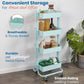 4-Tier Rolling Storage Cart - Simply Sorted