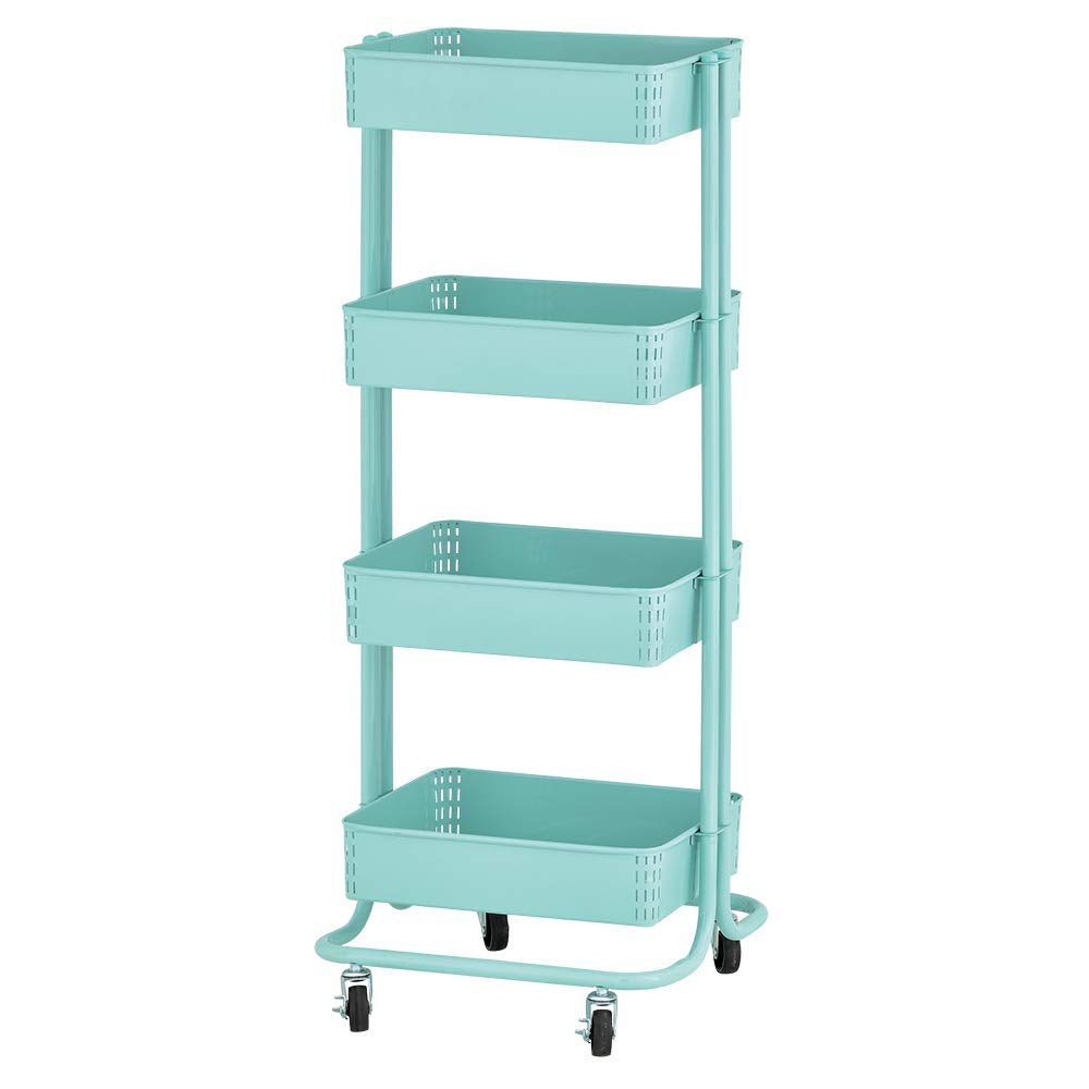 4-Tier Rolling Storage Cart - Simply Sorted