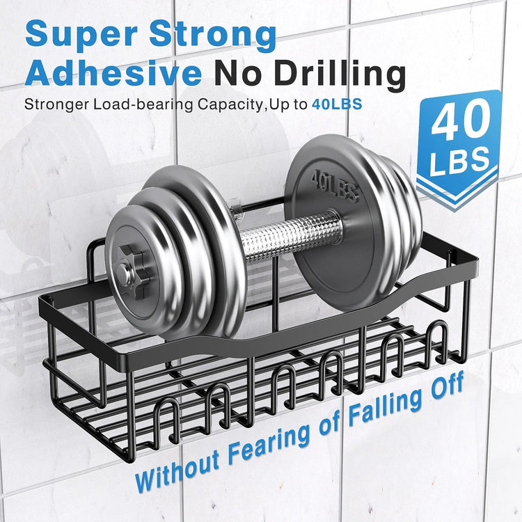 Adhesive Shower Caddy Set (5-Pack) - Simply Sorted