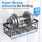 Adhesive Shower Caddy Set (5-Pack) - Simply Sorted