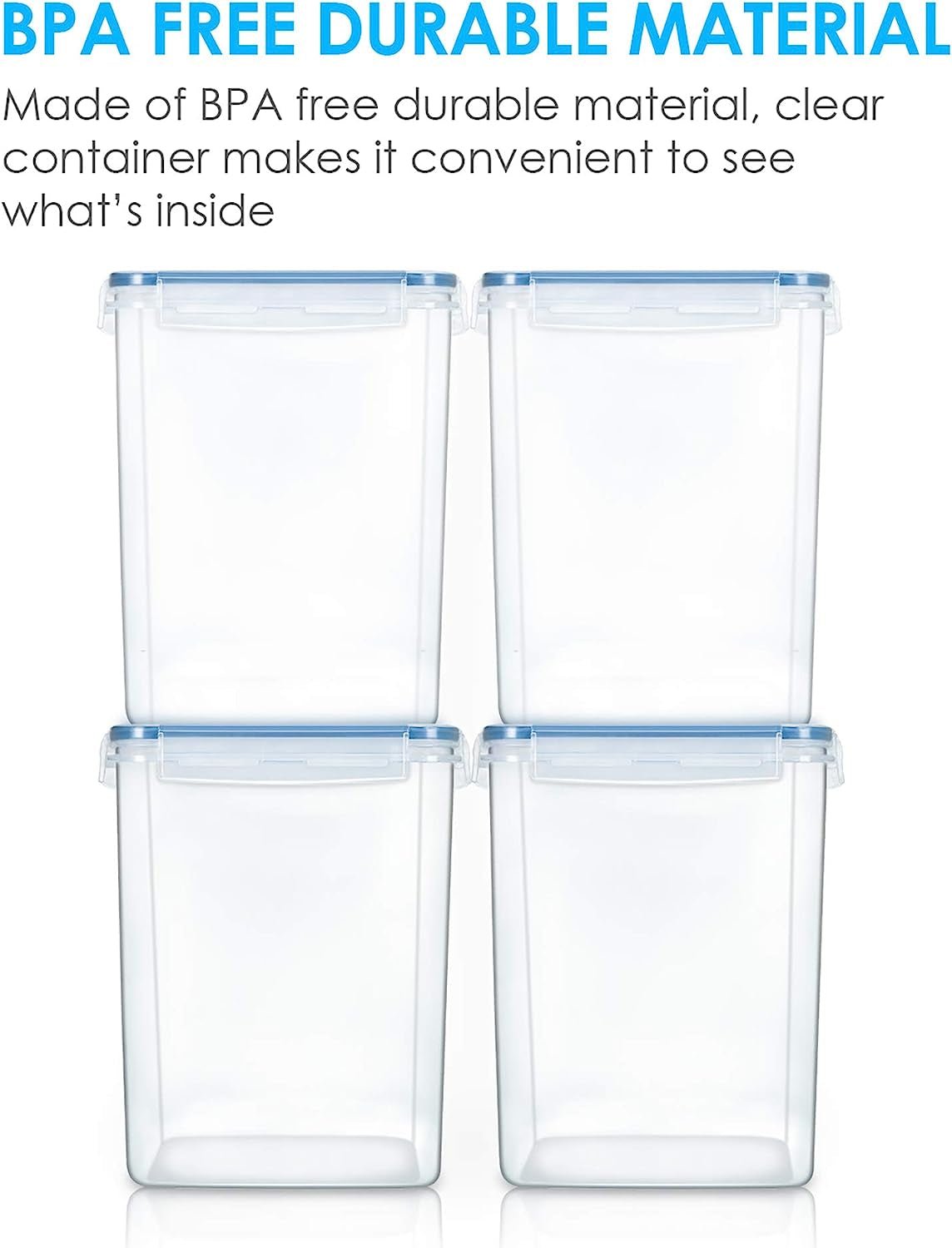 Airtight Food Storage Containers (4-Pack) - Simply Sorted