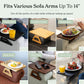 Bamboo Clip-On Couch Arm Table - Simply Sorted