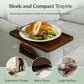 Bamboo Clip-On Couch Arm Table - Simply Sorted