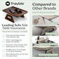 Bamboo Clip-On Couch Arm Table - Simply Sorted