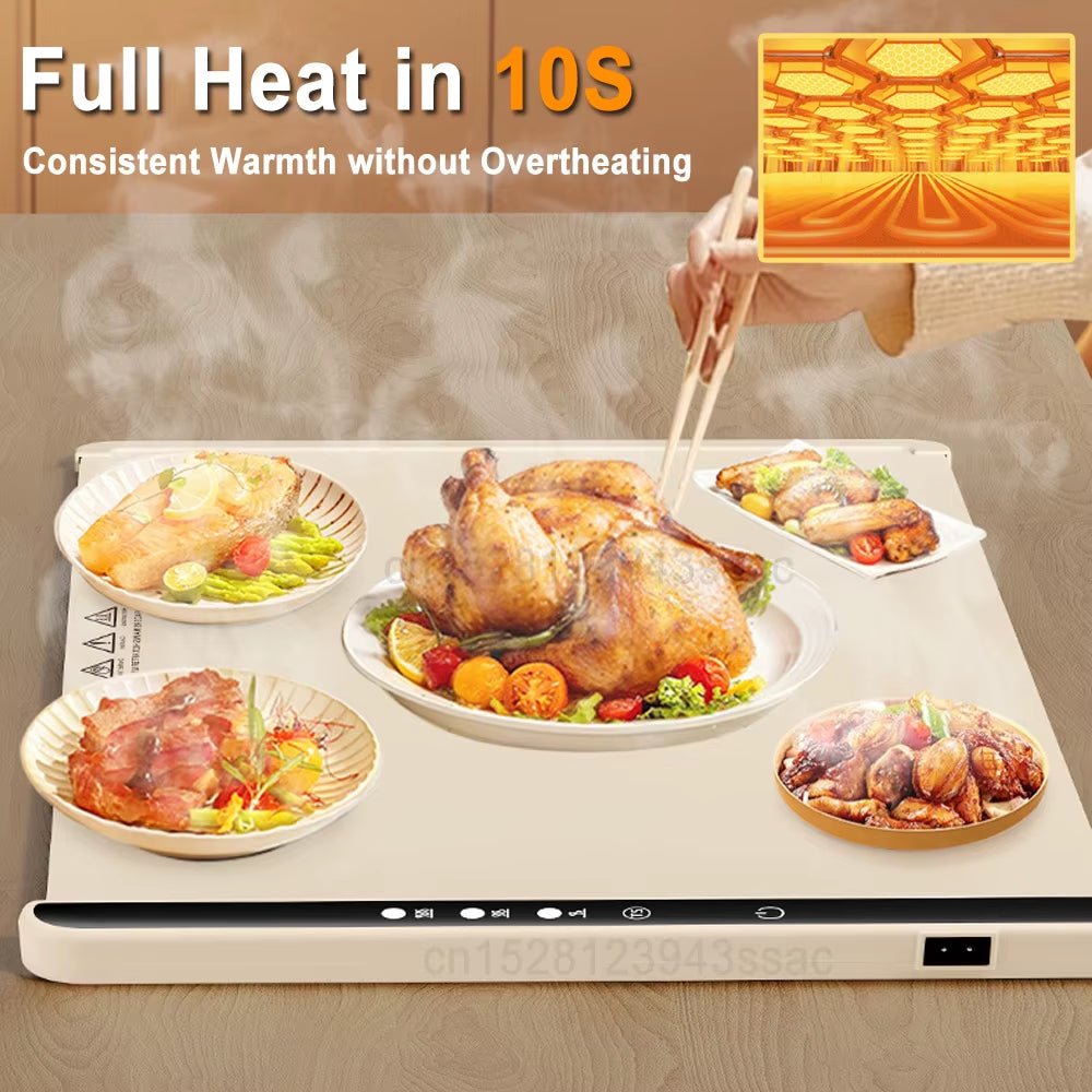 Foldable Electric Food Warming Tray - Simply Sorted