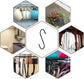 Heavy-Duty S Hooks (10-Pack) - Simply Sorted