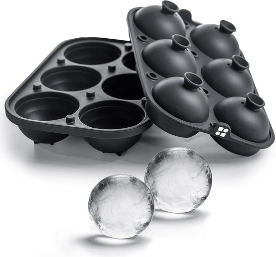 Large Silicone Ice Cube & Sphere Mold Set - Simply Sorted
