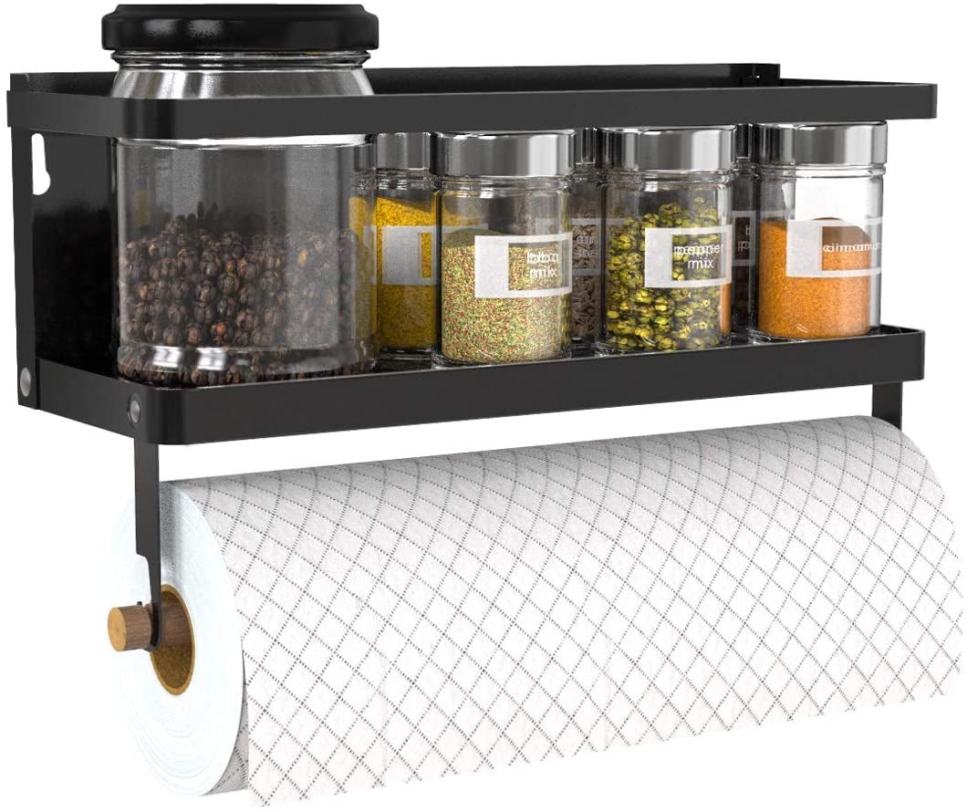 Magnetic Spice Rack & Paper Towel Holder - Simply Sorted