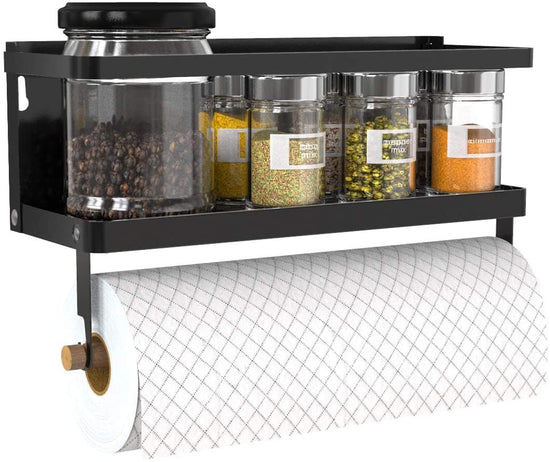 Magnetic Spice Rack & Paper Towel Holder - Simply Sorted