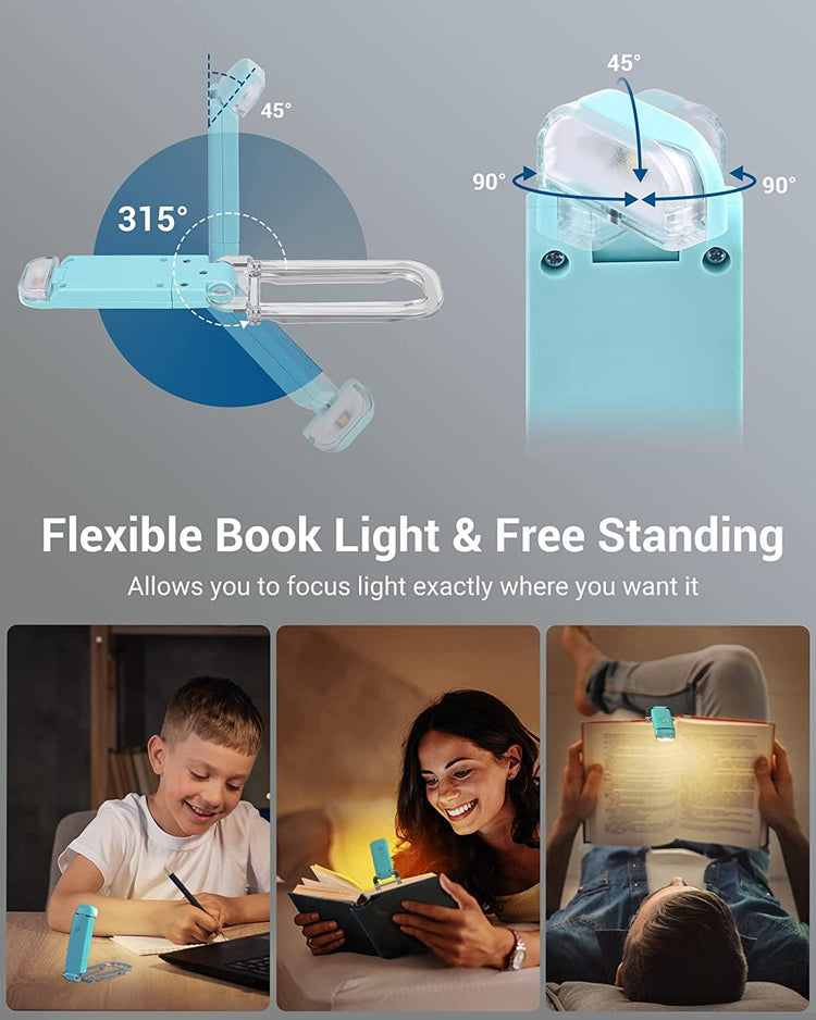 Rechargeable Clip-On Reading Light - Simply Sorted
