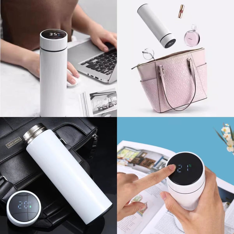 Smart Temperature Display Thermos Bottle (500ml) - Simply Sorted