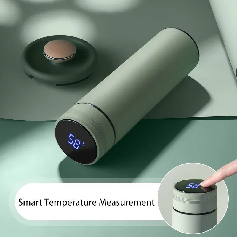 Smart Temperature Display Thermos Bottle (500ml) - Simply Sorted