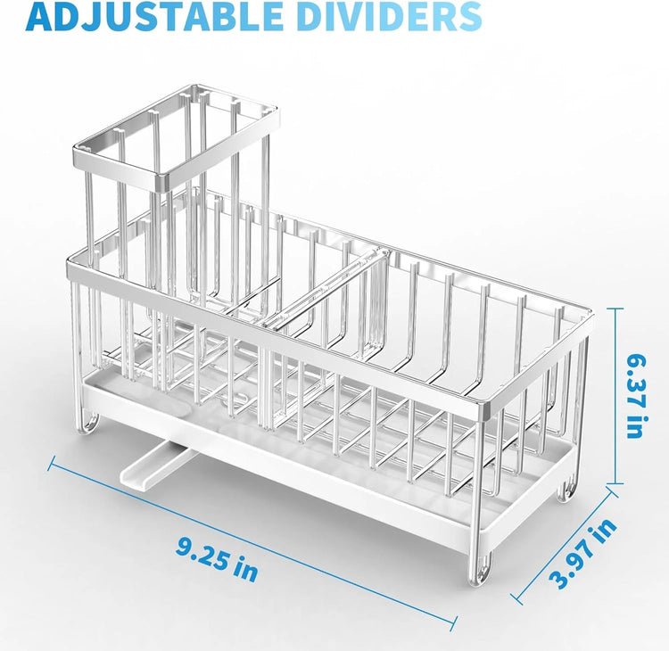 Stainless Steel Sink Caddy Organizer - Simply Sorted